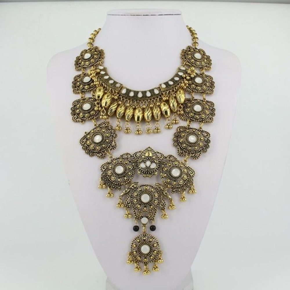 Gold Statement Necklace